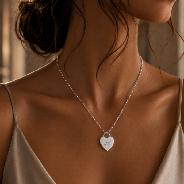 Kette „Ana Maria“ aus 925 Sterling Silber, mit Gravur