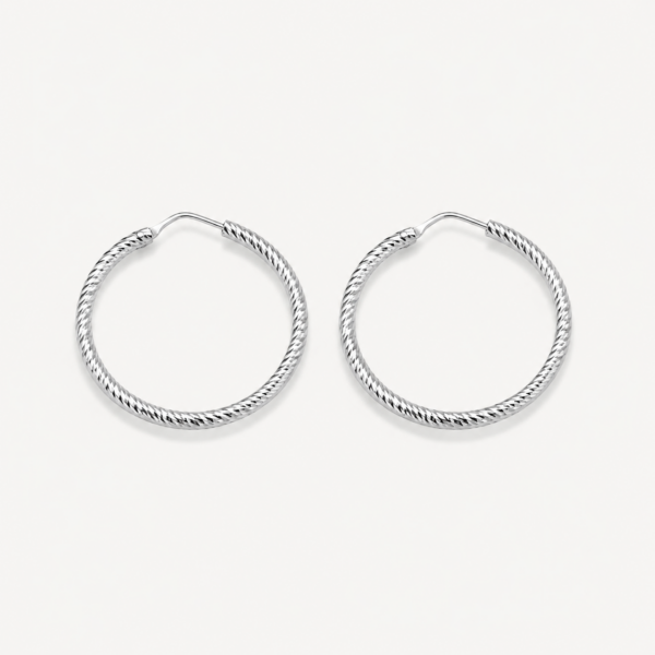 Creolen "London" aus 925 Sterling Silber
