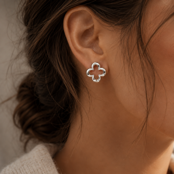 Ohrringe "Sister Flore" aus 925 Sterling Silber