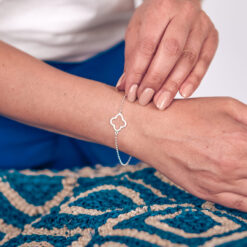 Alternative view of Armband Kleeblatt Katharina 925 Sterling Silber