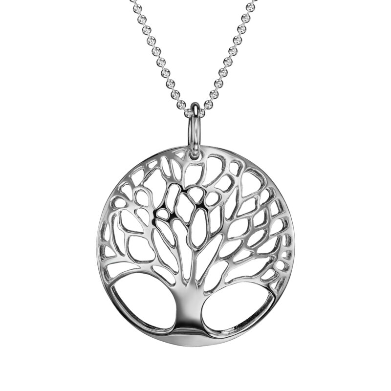 Alternative view of Kette Baum des Lebens 925 Sterling Silber