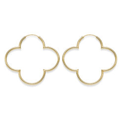 CREOLEN KLEEBLATT COLUMBIANA 925′ GOLDPLATTIERT