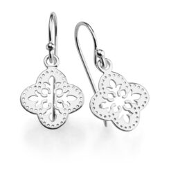 Ohrringe Kleeblatt Salvador 925 Sterling Silber