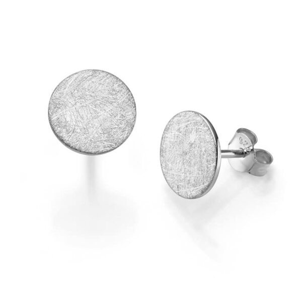 Ohrringe „Coco Confetti“ aus 925 Sterling Silber, gebürstet