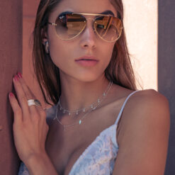 Alternative view of Kette Zana 925 Sterling Silber Zirkonia