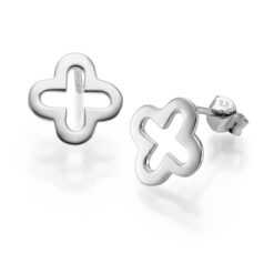 Ohrringe Kleeblatt Brasiliana 925' Silber