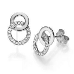 Ohrringe Loana 925' Silber ZirkoniaZirkonia