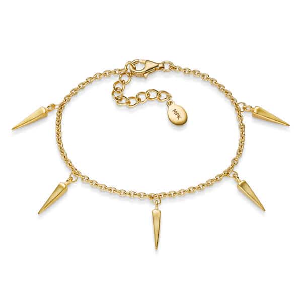 Armband "Anastasia" aus 925 Sterling Silber, goldplattiert