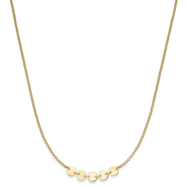 Kette "Amanda" aus 925 Sterling Silber, goldplattiert