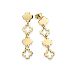 OHRRINGE LEANDRA 925′ GOLDPLATTIERT