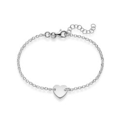 ARMBAND HERZ JOLINA 925′ SILBER