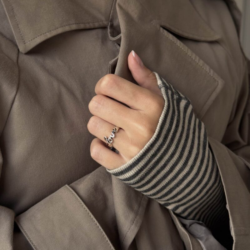 Alternative view of Ring "Venedig" aus 925 Sterling Silber