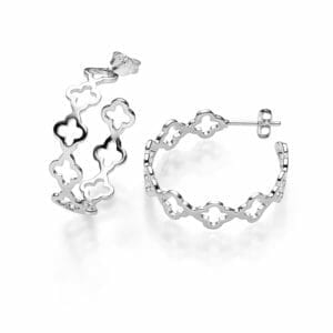 Creolen „Sarah“ (groß) aus 925 Sterling Silber