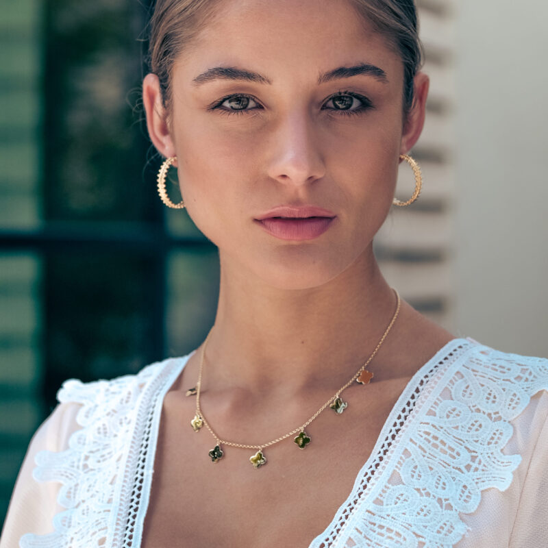 Alternative view of Kette „Carry“ groß aus 925er Sterling Silber, goldplattiert