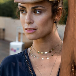 Alternative view of Kette Jerusalem 925 Sterling Silber goldplattiert