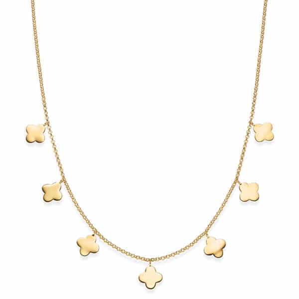 Kette „Carry“ (groß) aus 925er Sterling Silber, goldplattiert