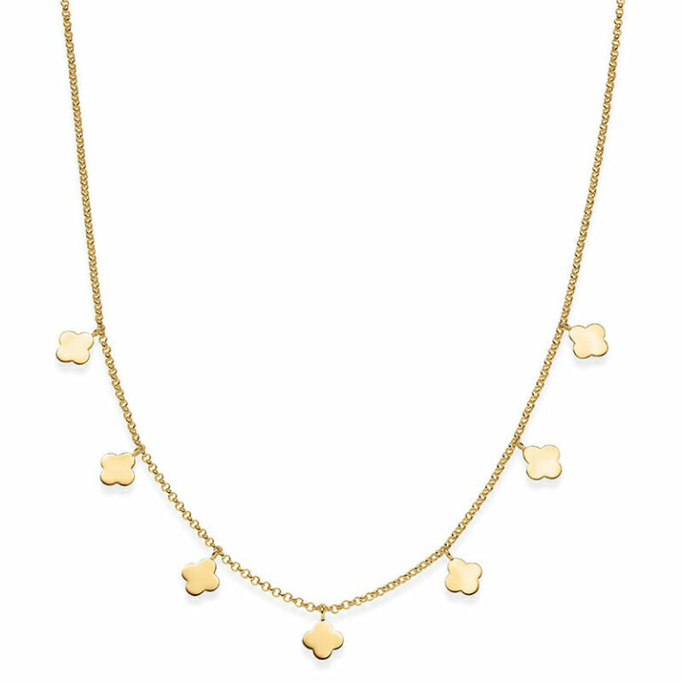 Kette „Carry“ (klein) aus 925er Sterling Silber, goldplattiert