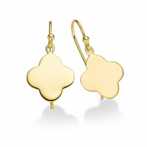 Ohrringe "Carry" aus 925 Sterling Silber, goldplattiert