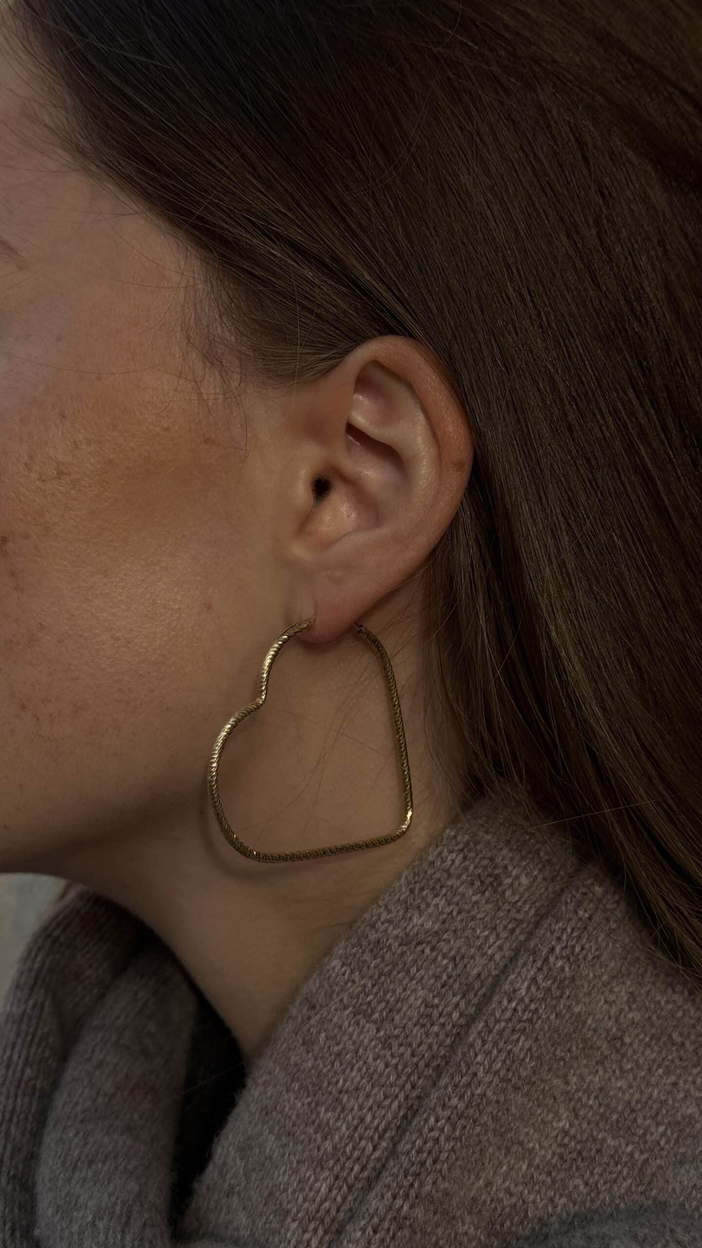 Ohrringe Laya 925 Sterling Silber goldplattiert – Bild 2