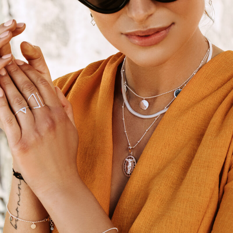 Alternative view of Ring "Chiara" aus 925 Sterling Silber