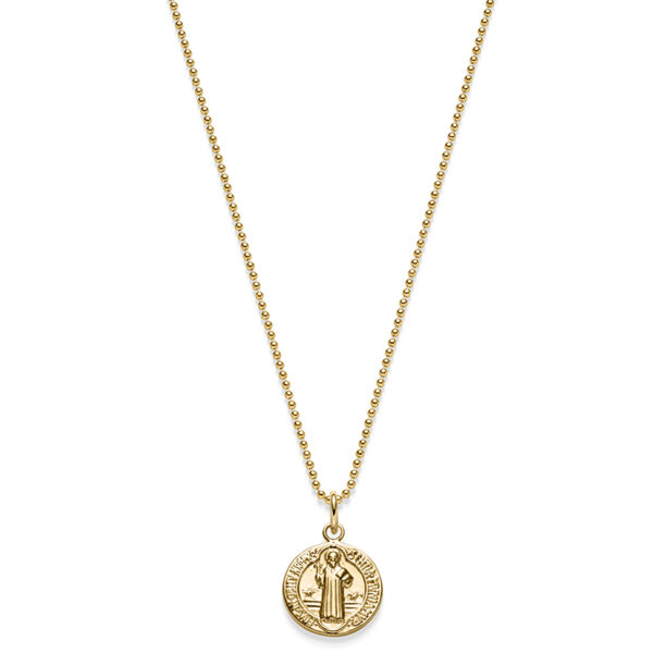 Kette Jerusalem 925 Sterling Silber goldplattiert