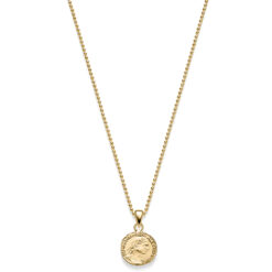 Alternative view of Kette Flavia 925 Sterling Silber goldplattiert