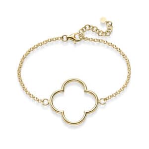 Armband „Columbiana“ aus 925er Sterling Silber, goldplattiert