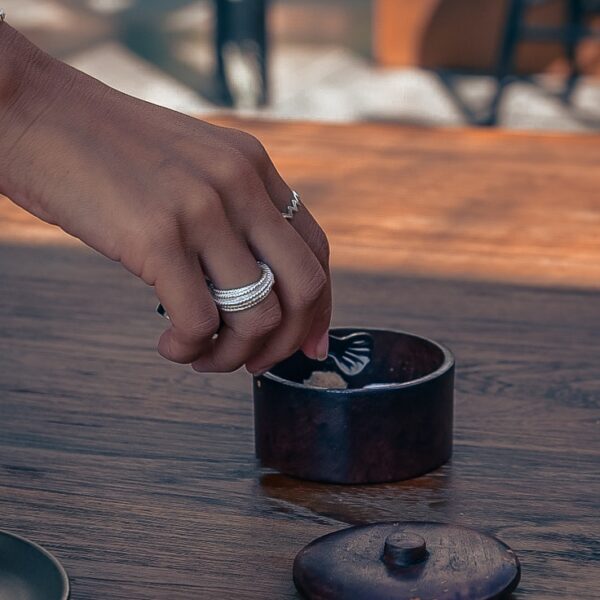 Alternative view of Ring Judy 925 Sterling Silber