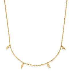 Kette Cassy 925 Sterling Silber goldplattiert