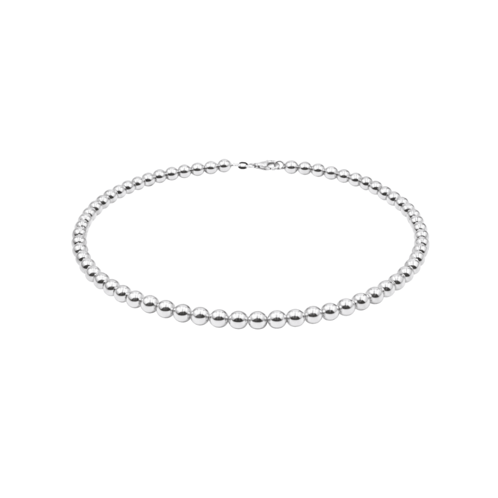 Kugelkette "Giada" aus 925 Sterling Silber