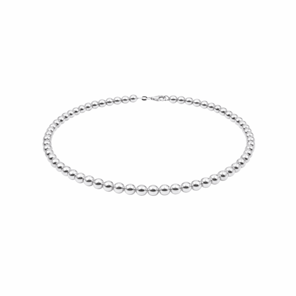 Kugelkette "Giada" aus 925 Sterling Silber