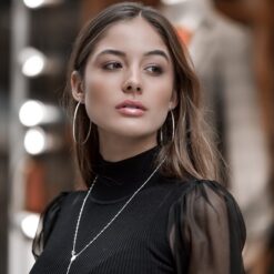 Alternative view of Ohrringe Creolen Alice 925 Sterling Silber