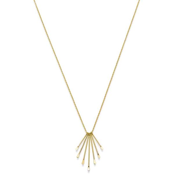 Kette "Bella" aus 925 Sterling Silber, goldplattiert