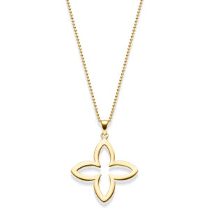 Kette Coslada (groß) aus 925 Sterling Silber, goldplattiert