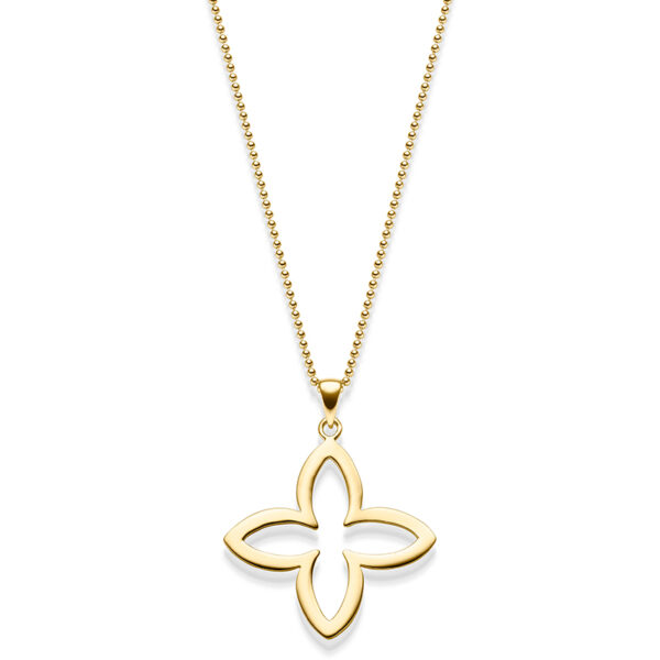 Kette Coslada gross 925 Sterling Silber goldplattiert