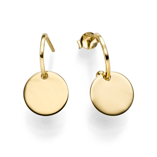 Ohrringe Collection by Saskia 925 Sterling Silber goldplattiert