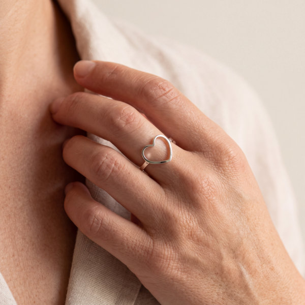 Alternative view of Ring „Gracja“ aus 925er Sterling Silber