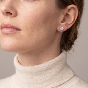 Ohrringe „Florine“ aus 925er Sterling Silber & Zirkonia