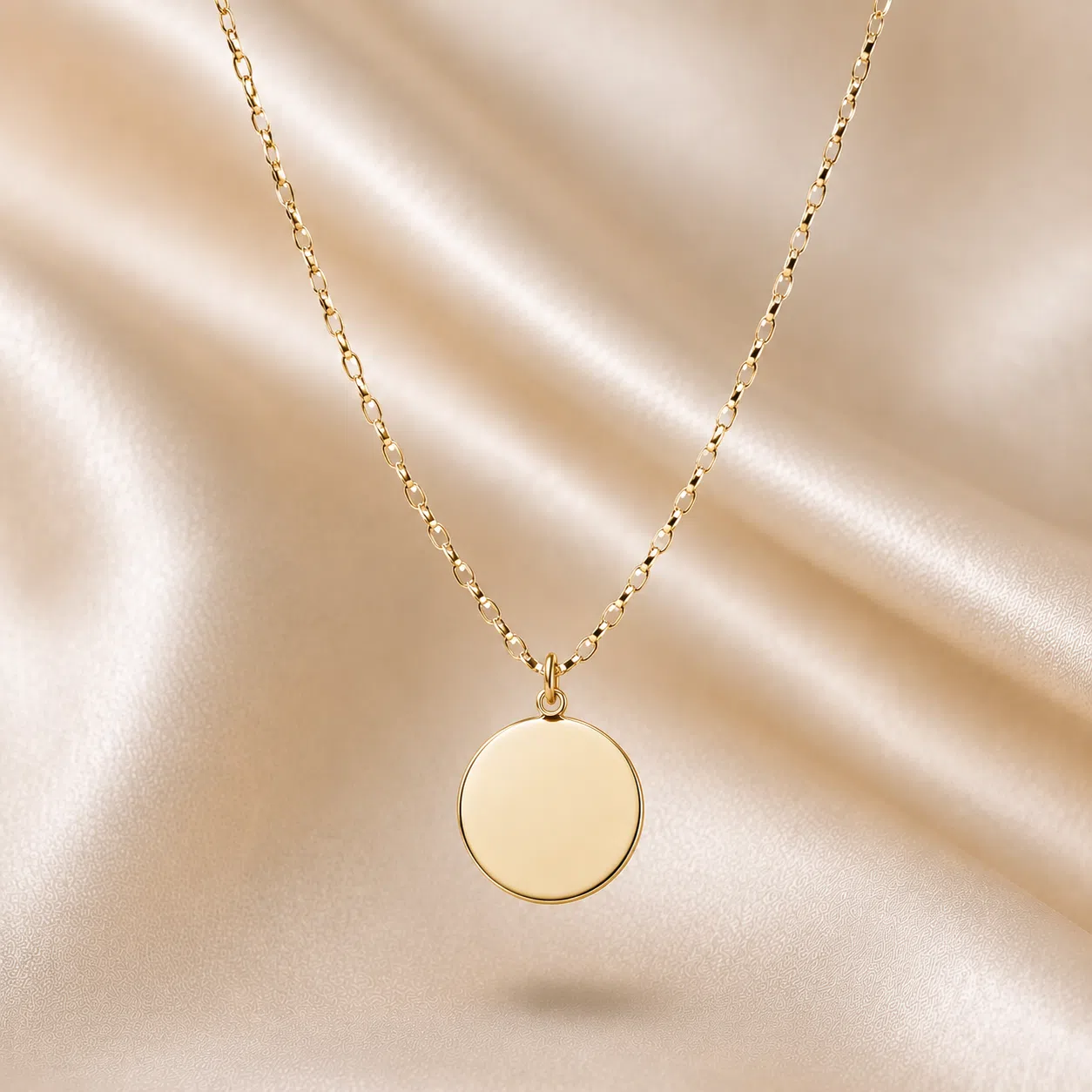 Kette „Calipso“ aus 925 Sterling Silber, goldplattiert, mit Gravur