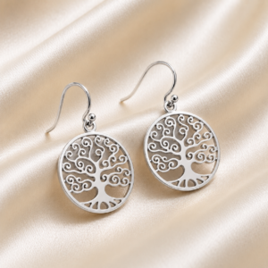 Ohrringe "Arbora Baum des Lebens" aus 925 Sterling Silber