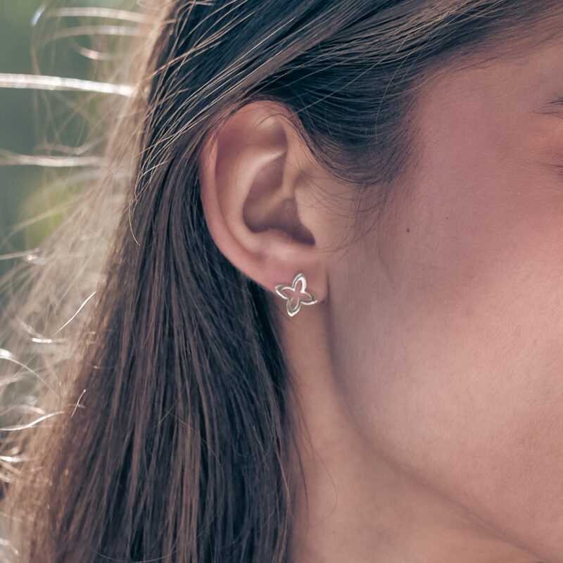 Alternative view of Ohrstecker "Coslada" aus 925 Sterling Silber