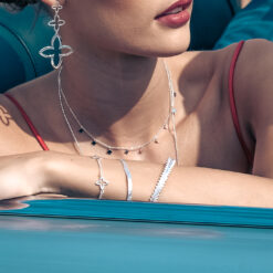 Alternative view of Armband Coslada 3er Blume 925 Sterling Silber