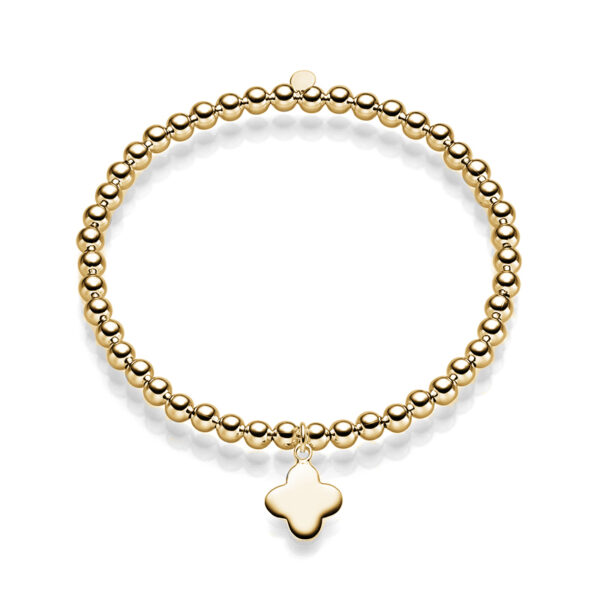 Kugelarmband "Adonia" aus 925 Sterling Silber, goldplattiert