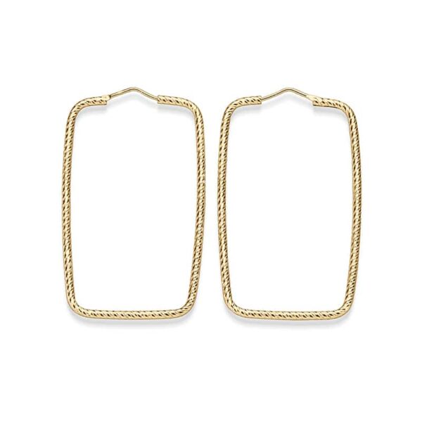 Ohrringe "Triana" (M) aus 925 Sterling Silber, goldplattiert