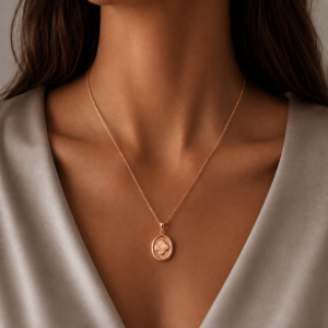 Kette "Jules" aus 925 Sterling Silber, roségoldplattiert