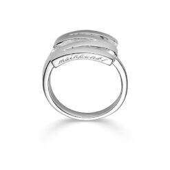 Alternative view of Nivia Alphabet Ring 925 Sterling Silber