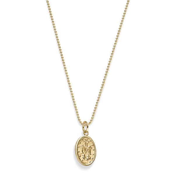 Alternative view of Kette "Madonna" aus 925 Sterling Silber, goldplattiert