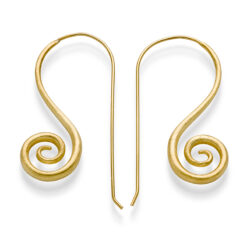 Ohrringe Danea 925 Sterling Silber goldplattiert