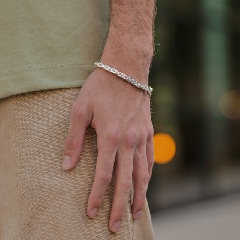 Alternative view of Armband „Fabio“ aus 925er Sterling Silber