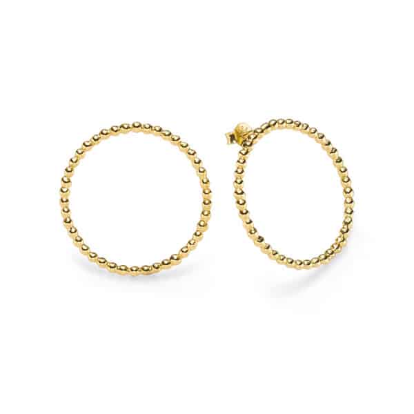 Ohrringe Romina 925 Sterling Silber goldplattiert